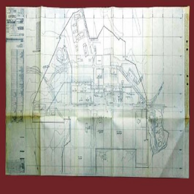 Bản thiết kế mặt bằng nhà máy Giấy Bãi Bằng